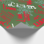 Emballage Cadeau Flocon de Neige Nom Changeant Cam (Coin)