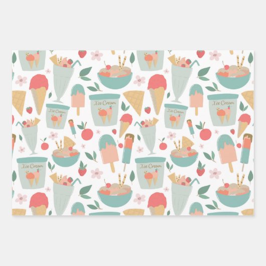 Emballage cadeau Icecream & Berries (Devant 2)