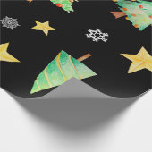 Emballage cadeau noir unique (Coin)