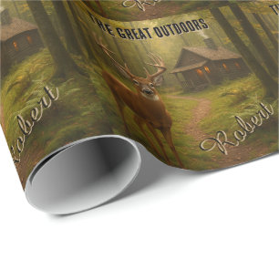 Emballage Cadeau Personnalisé Cabane de Chasse au 