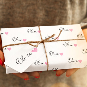 Emballage Cadeau Personnalisé Nom Anniversaire