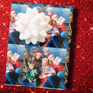 Emballage cadeau photo personnalisé, Image de fami