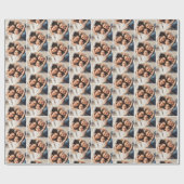 Emballage cadeau photo personnalisé – Papier perso (Plat)