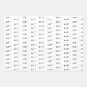 emballage cadeau pour bébé, aussi pour les triplet (Devant 3)