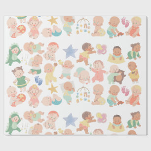 Emballage cadeau pour bébés adorables