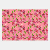 emballage cadeau rose poinsettia 3 (Devant 3)