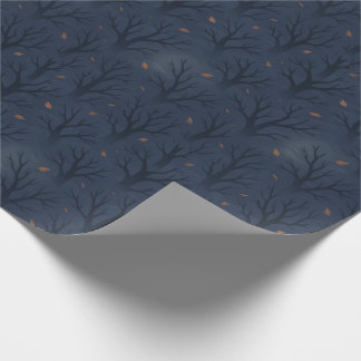 Emballage cadeau saisonnier Halloween Arbres effra