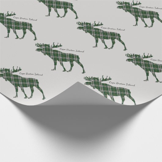Emballage cadeau Tartan Custom Moose Island (Coin)