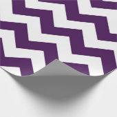 Emballage cadeau Zigzag violet et blanc (Coin)