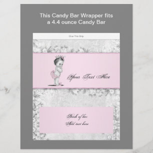 Emballage de barre de bonbons pour Baby Shower Pri