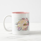 Emballage de la tasse de café de porcs (Gauche)