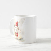 Emballage de mug de Noël avec un lapin mignon (Devant gauche)