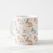 Emballage de mug doux lapin de Pâques (Devant gauche)
