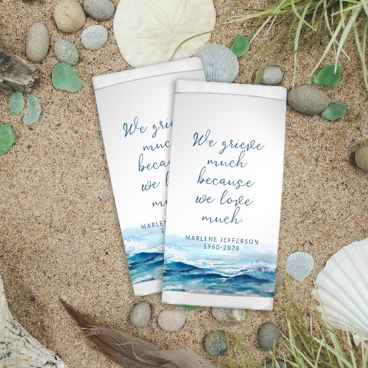 Emballage de poche à fond pour funérailles maritim