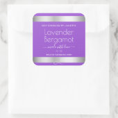 Emballage de produits Couleurs Étiquettes d'argent (Sac)