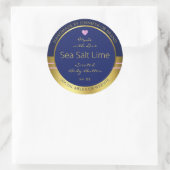 Emballage de produits extravagants Étiquettes bleu (Sac)