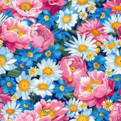 Emballage de sac cadeau à fleurs rose magenta ultr