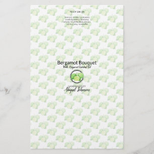 Emballage de savon Bergamot Papier lin
