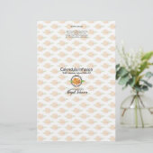 Emballage de savon Calendula | Papier lin (Debout devant)
