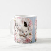 Emballage de tasse pour bébé chaton 3d (Devant gauche)