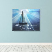 Emballage de toile de bateau à voile (Insitu (Plancher de Bois))