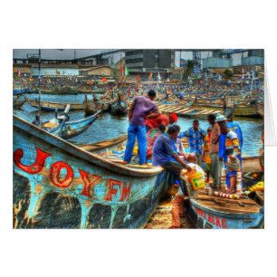 Emballage du jour, port Ghana de Tema