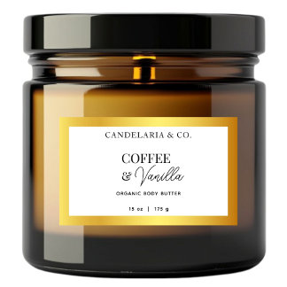 Emballage Étiquette pour soins de la peau or et bl