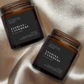 Emballage minimaliste simple cosmétique étiquette