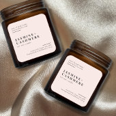 Emballage minimaliste simple cosmétique étiquette 