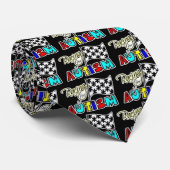 Emballage pour la cravate noire d'autisme (Roulé)