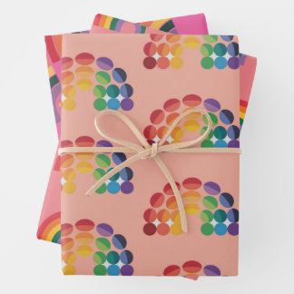 Emballages en papier Tissu de la Fierté arc-en-cie