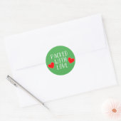Emballé avec Sticker d'amour (Enveloppe)