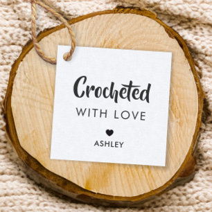 Emballé d'amour, étiquette cadeau artisanale, Kraf