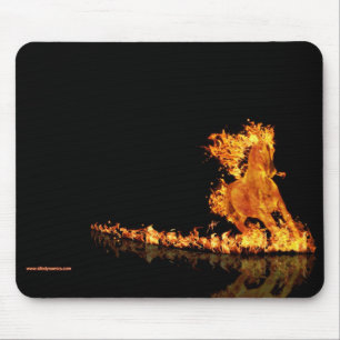 Emballez le feu - tapis de souris
