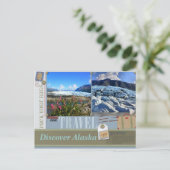 Emballez vos sacs à la carte postale de l'Alaska (Debout devant)