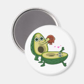 Embarazo aguacate magneet (Voorkant / Achterkant)