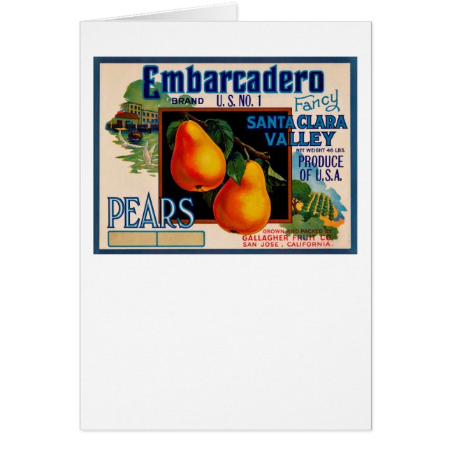 Embarcadero Fancy Père Noël Clara Pears (Devant)