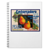 Embarcadero Pears Notitieboek (Voorkant)