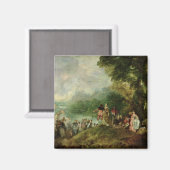 Embarkation for Cythera, 1717 Magneet (Voorkant / Achterkant)