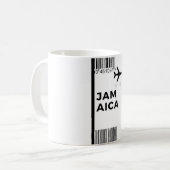 Embarquement Pass Jamaïque Mug (Devant gauche)