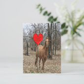 Embarquez autour de la carte postale Valentine (Debout devant)