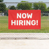 Embauche de bannière (En situation)