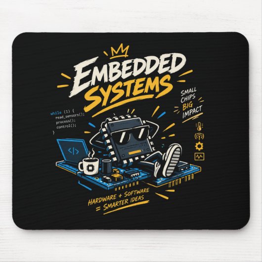 Embedded Systems Engineer Muismat (Voorkant)