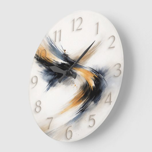 Embedded Time — Abstract Gestural Grote Klok (Hoek)
