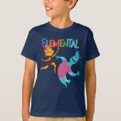 Ember en Wade Elemental Dancing T-shirt (Voorkant)