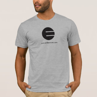 Ember Music "Black E" T-Shirt - AA Heather Grey