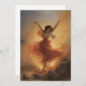 Ember Rhythms door Shawna Mac Art Kaart (Voorkant / Achterkant)