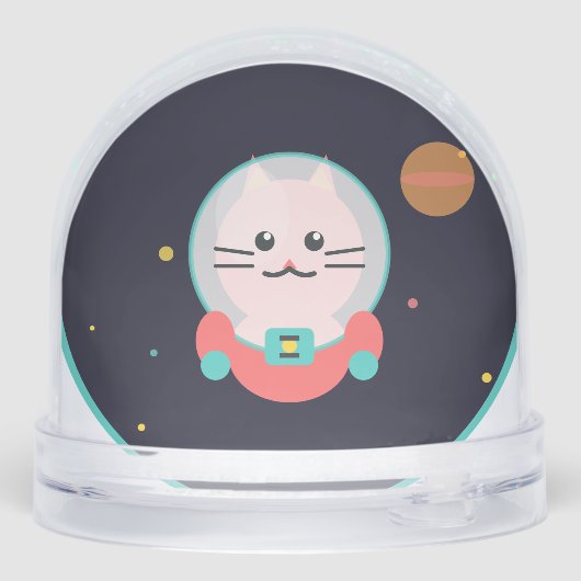 Emberfang Spider Snow Globe + Space Cat Sneeuwbol (Achterkant)