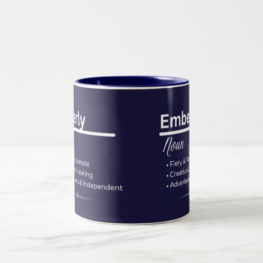 Emberly Personalized Name Coffee Mug (Centre)