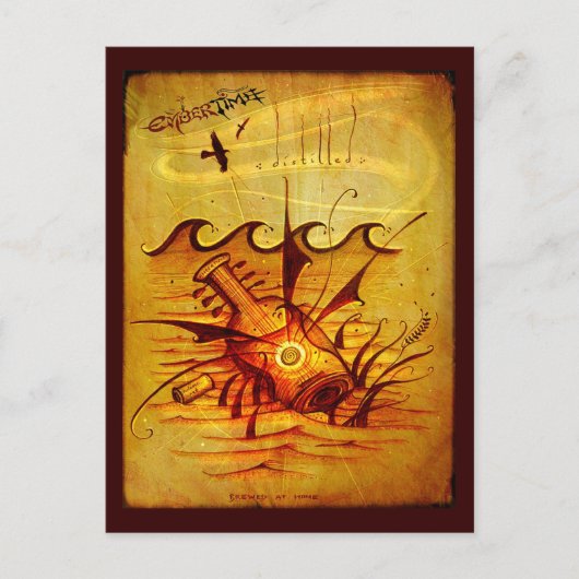 EmberTime - Carte postale 'Distillée' (Devant)